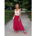 Spice magenta szoknya