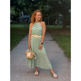 Donna pisztácia  ruha