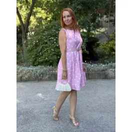 Julerts rózsaszín ruha