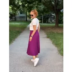Vance sötét lila szoknya